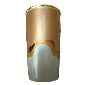 Starbucks  Double Wall Ceramic Christmas sparkle blend cup. NWT